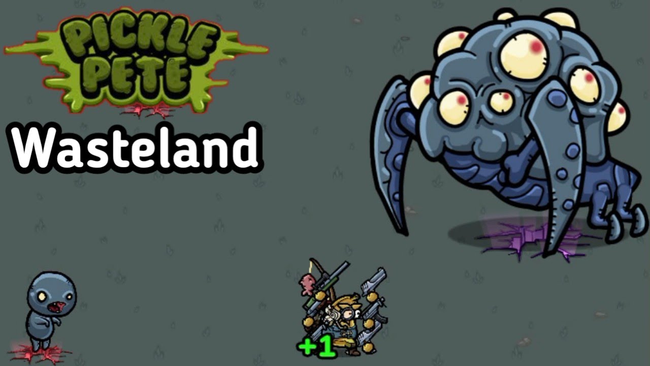 Pickle Pete: Survivor - Gameplay Walkthrough Wasteland Part 1 (Android, IOS)