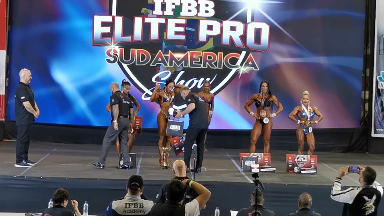 IFBB ELITE PRO Premiacion Categoría Body Fitness