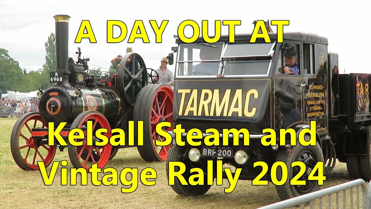 We visit kelsall steam and vintage rally 2024 in Chester. Motorcycles, Tractors, Shire Horses & more