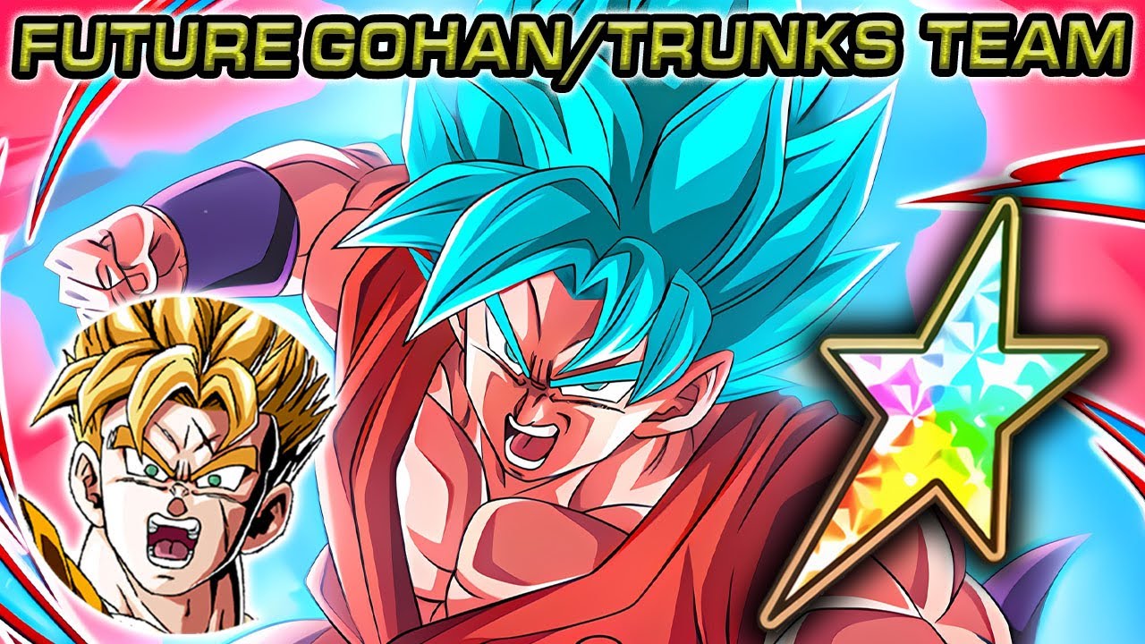 100% TEQ SSBKK GOKU ON LR SSJ FUTURE GOHAN/TRUNKS TEAM! Dragon Ball Z Dokkan Battle