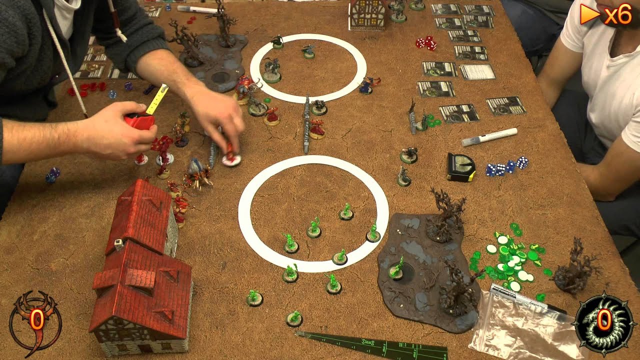 video battle report 119 cryx (deneghra) vs skorne (e hexeris)
