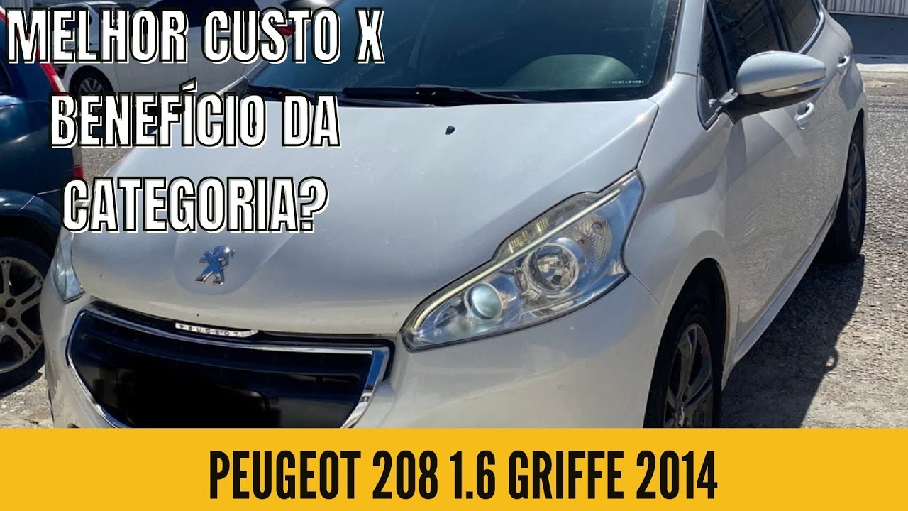 OPINIÃO DO DONO - Peugeot 208 1.6 Griffe 2014 MANUAL - Pontos positivos e negativos