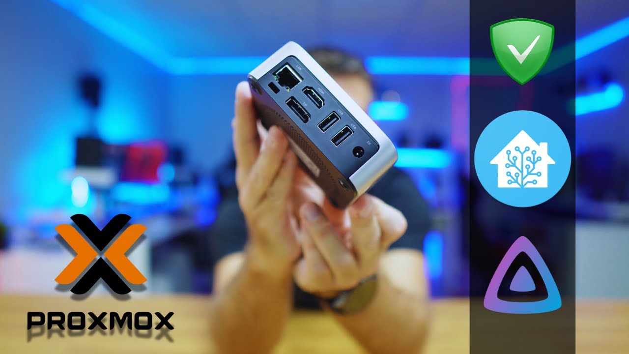 Transforming a PC into a Mini Server for Home Assistant, AdGuard Home, Jellyfin, and Homarr | Acemag