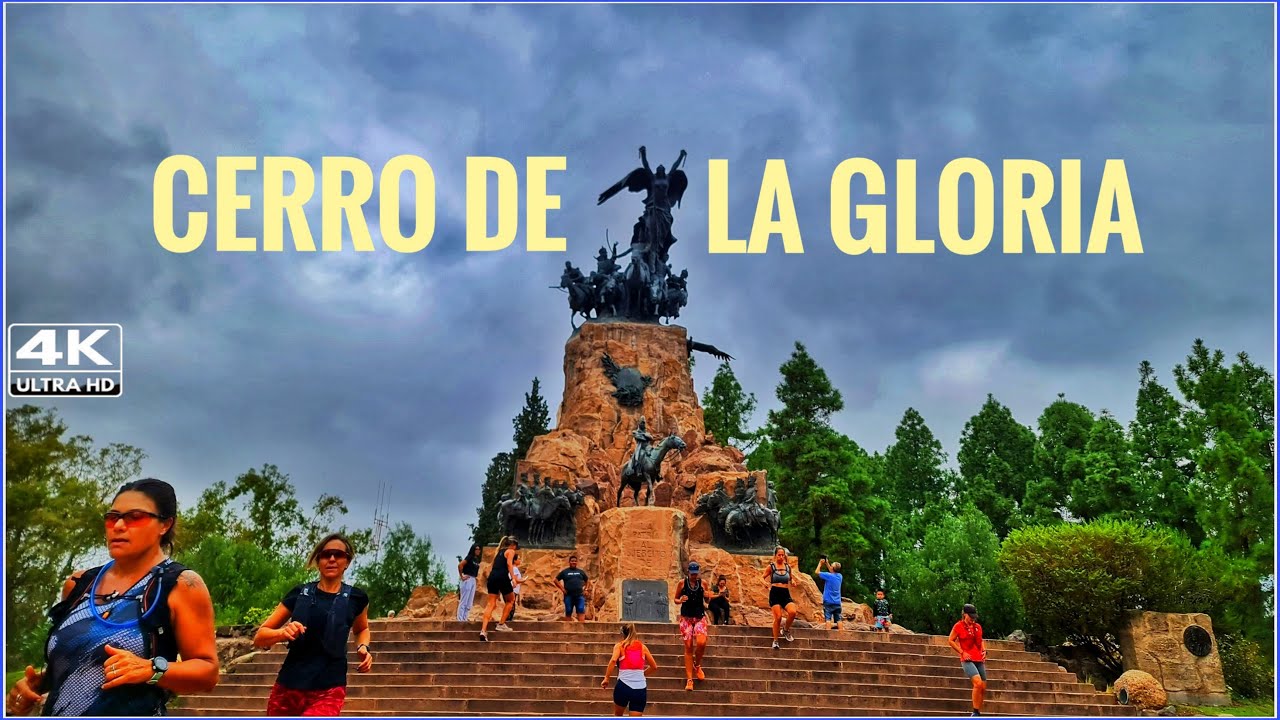 【4K】Recorriendo el CERRO de la GLORIA, Mendoza ARGENTINA | Walking Tour Cerro del Pilar