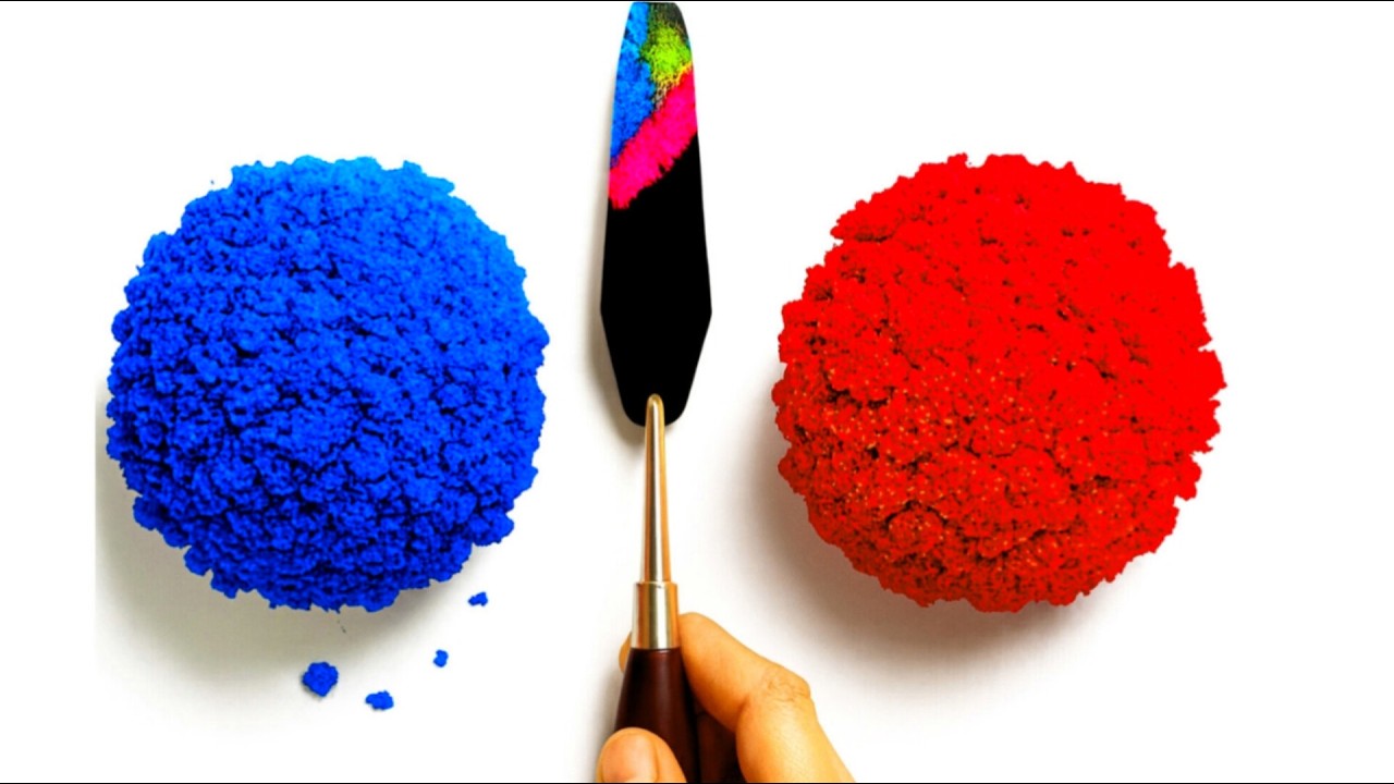 guessThe Final Color🎨Mixing  color Clay ,Mixing color powder|Satisfying video|Colormixing|ASMR