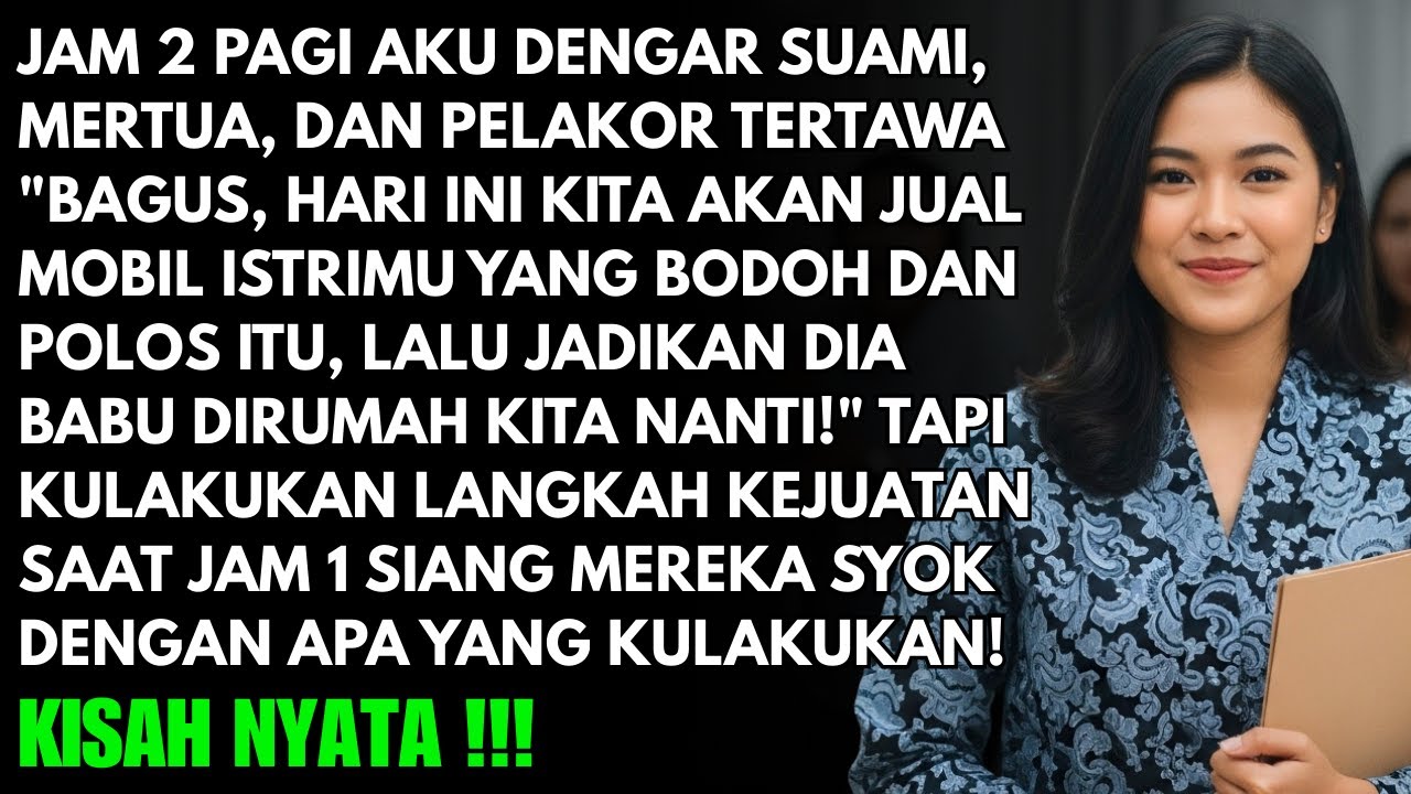 MOBILKU MAU DIJUAL SUAMI & MERTUA JAHAT DEMI GUNDIK. TAPI KUSIAPKAN RENCANA KEJUTAN RAHASIA...