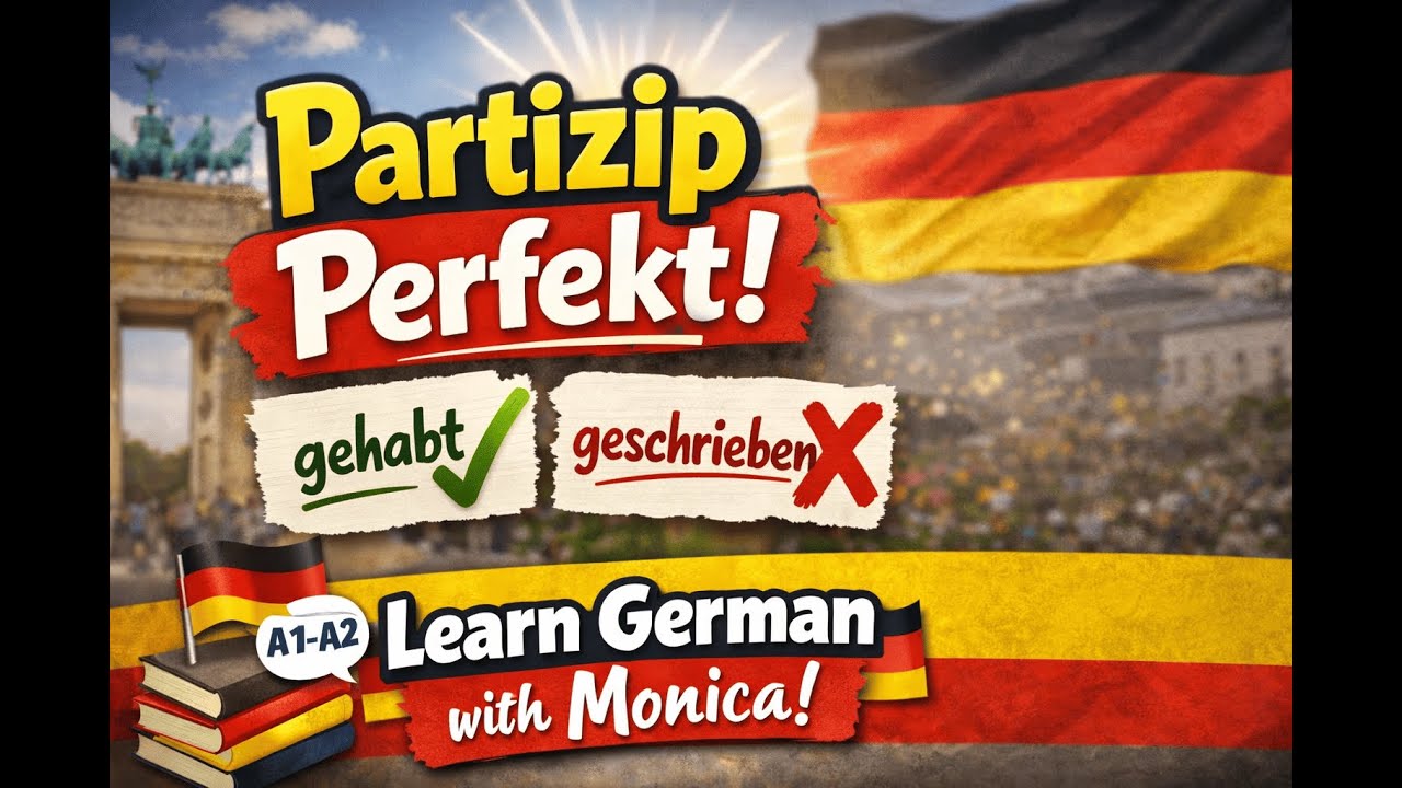 Partizip Perfekt - Learn German in Hindi | 9999376799