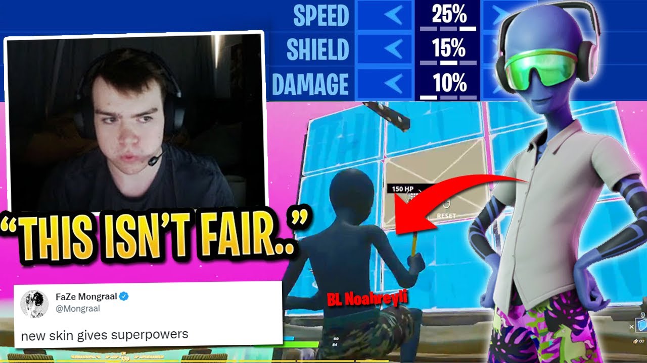 Mongraal CRACKED After Creating His HUMAN BILL Skin in Fortnite!