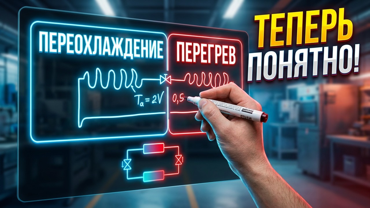 Переохлаждение и Перегрев. Что это, для чего и зачем.