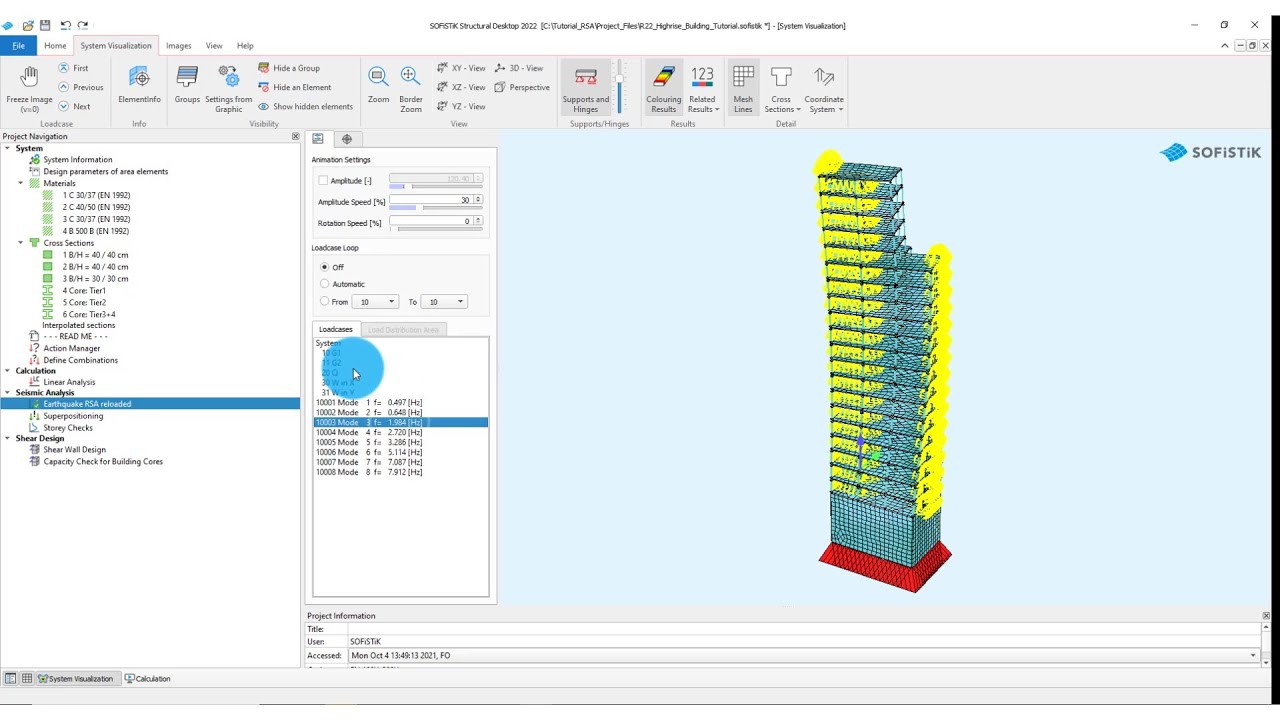 Seismic Analysis and Shear Design BIM #5 – Earthquake RSA   reloaded