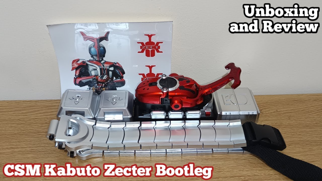 CSM Kabuto Zecter Boootleg l Kamen Rider Kabuto