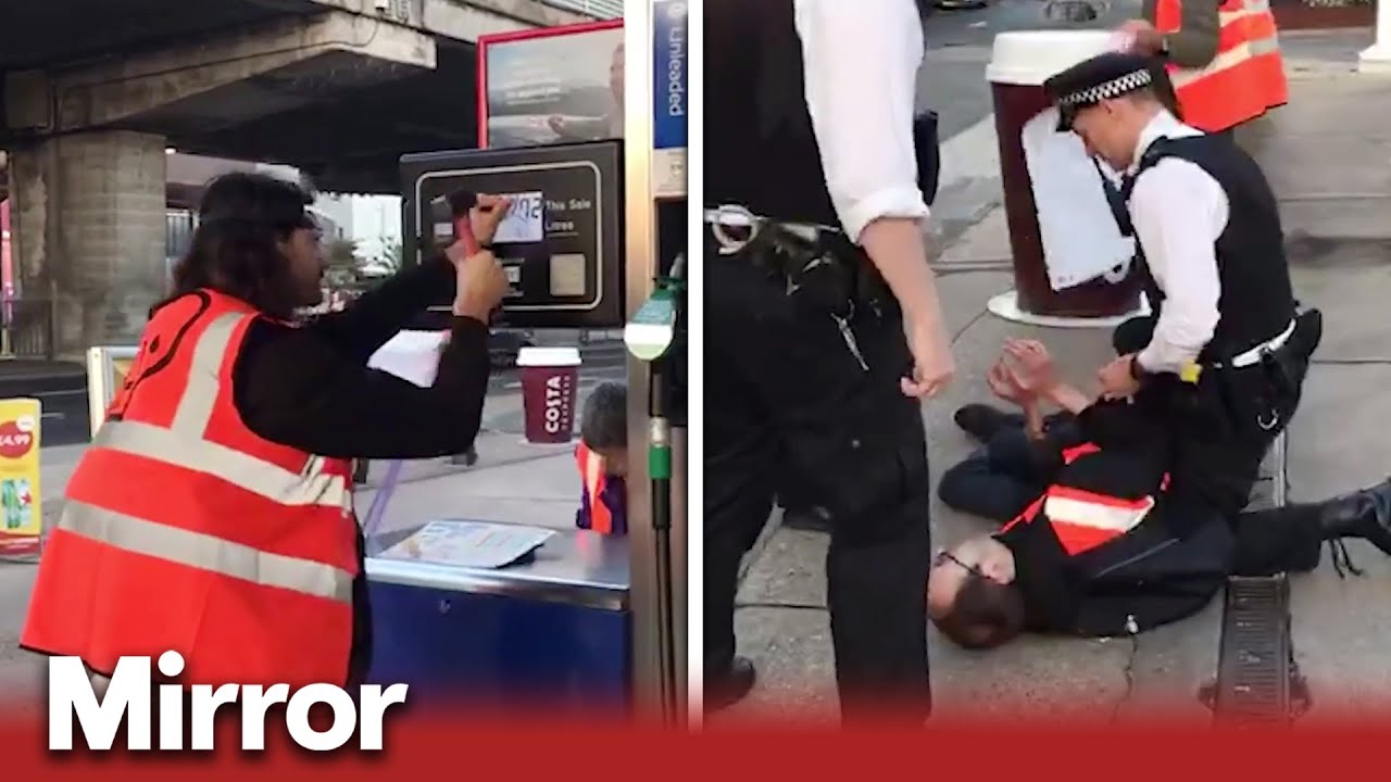 Just Stop Oil protesters target London petrol stations