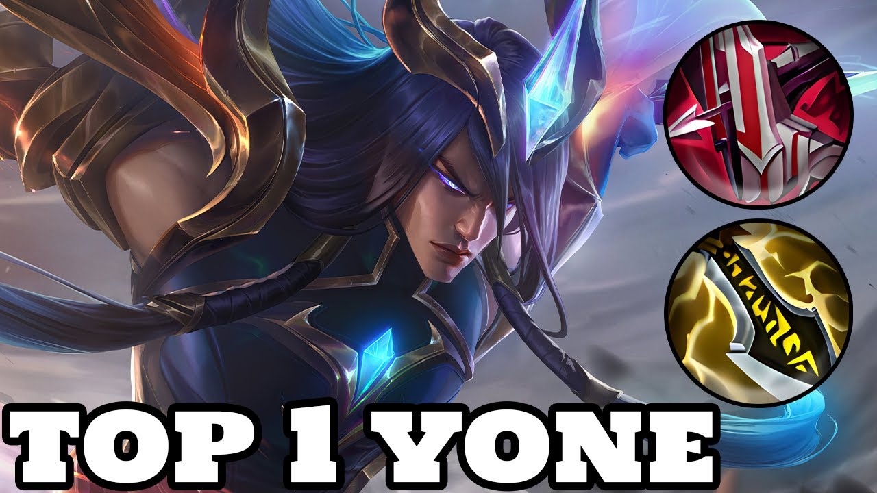Wild Rift Yone - Top 1 Yone (Dawnbringer Yone Skin) Gameplay Rank