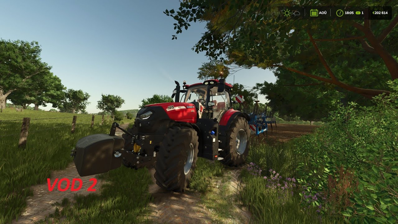VOD 2 STREAM THE PICHONNIERE VALLEY / LA MOISSON CONTINUE !!