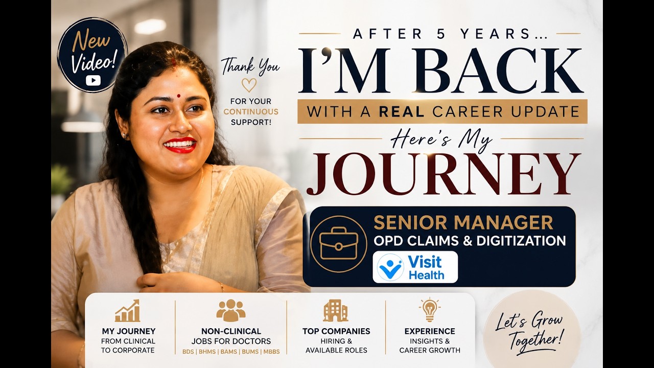 Doctors Still Get Non-Clinical Jobs in 2026? My Honest Experience After 5 Years
