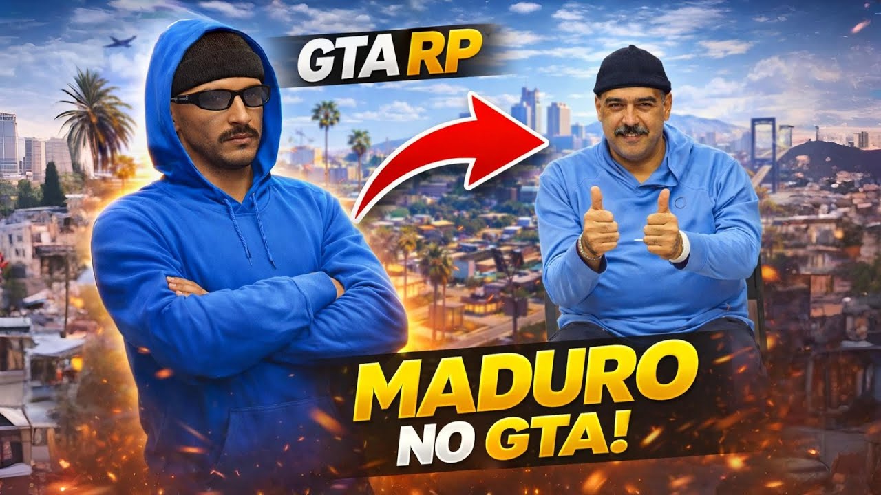 MADURO NO GTA RP 😳