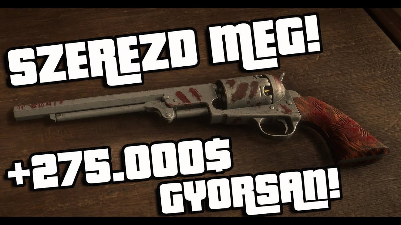 REJTETT FEGYVER & 275.000$ MEGSZERZ&Eacute;SE! | A SOROZATGYILKOS REJT&Eacute;LY | GTA Online