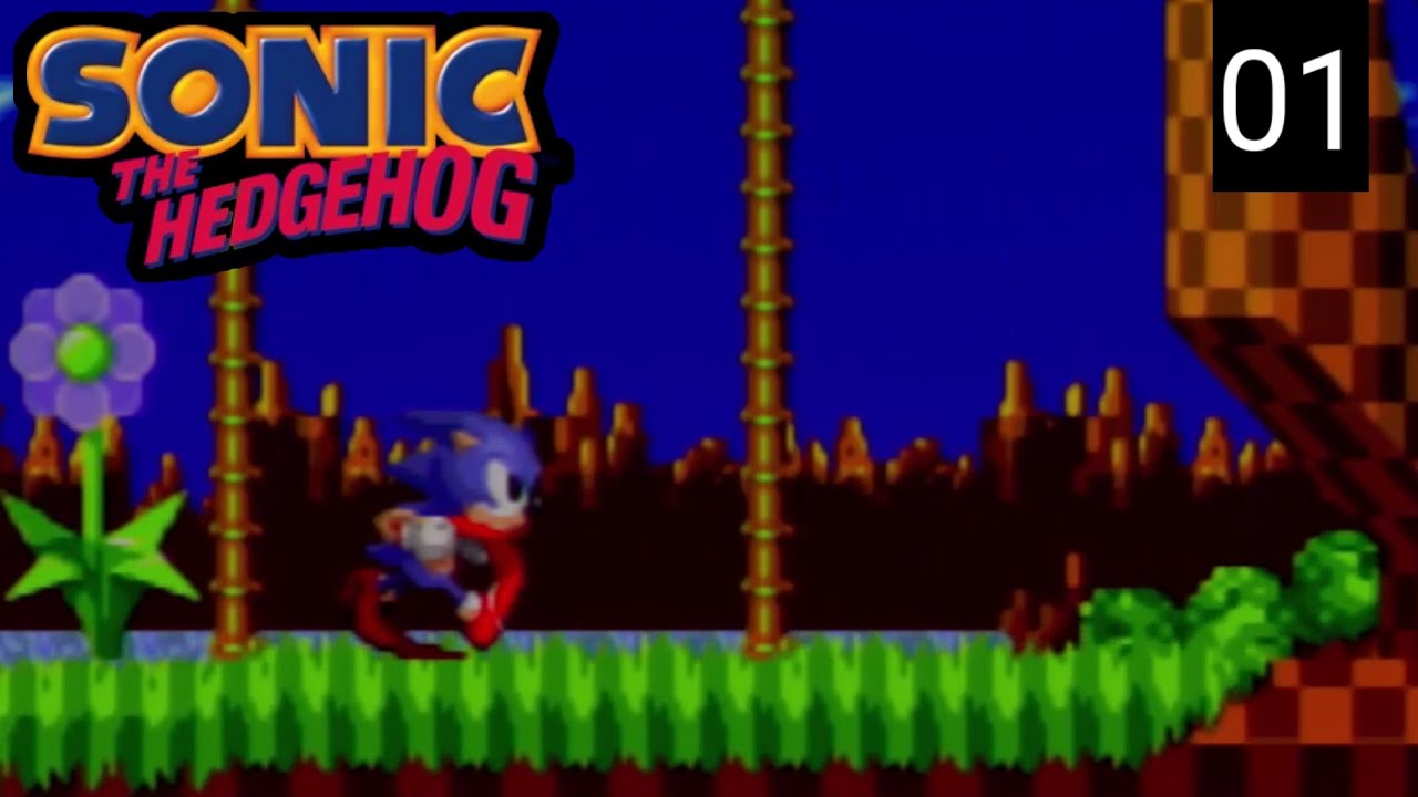 Давайте поиграем в Sonic the Hedgehog (S.U.G.C) - Эпизод 1 - Зона Зелёного Холма