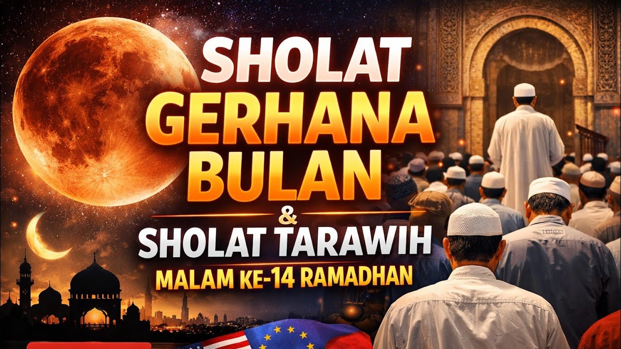 solat isya gerhana bulan malam ke 14