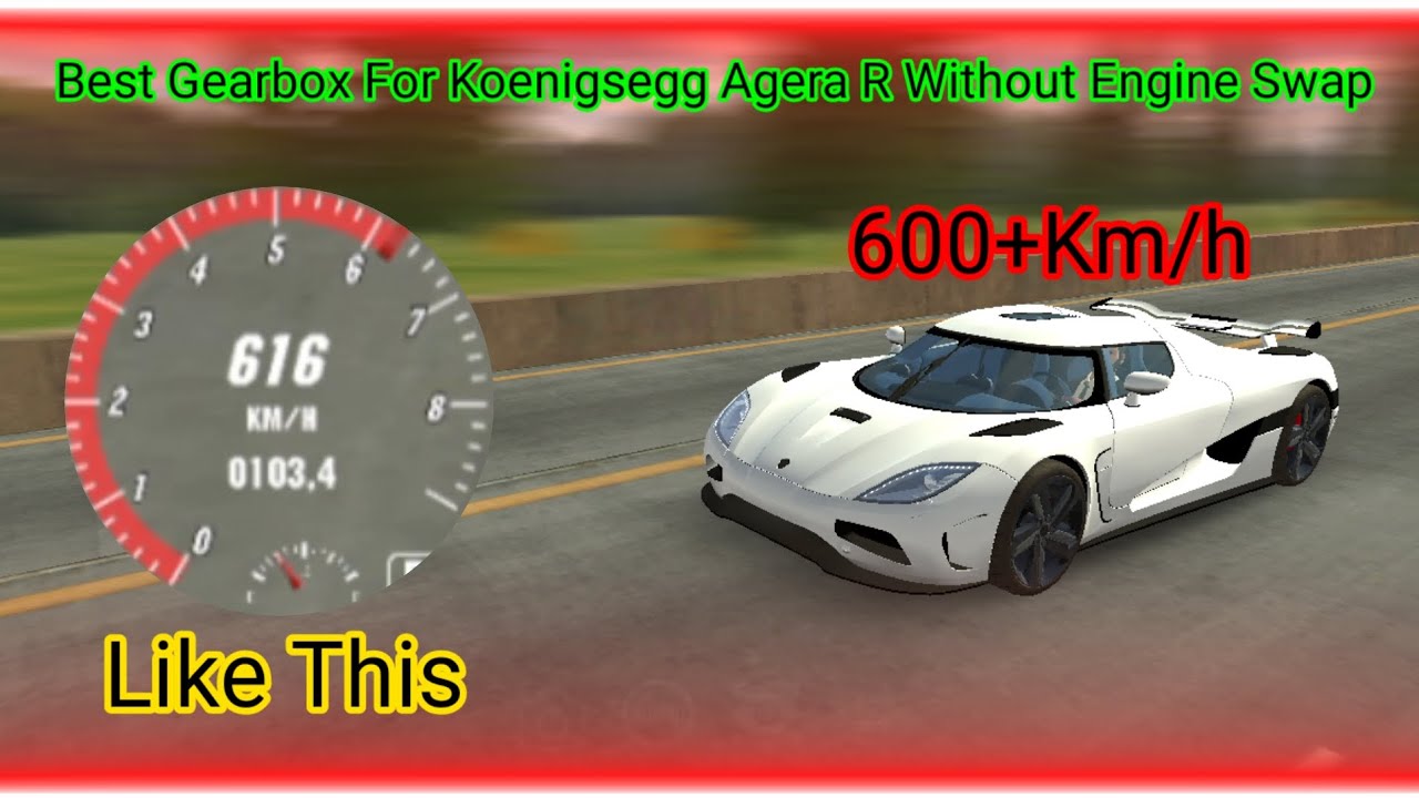 Лучшие настройки коробки передач для Koenigsegg Agera R 600+ км/ч | Многопользовательский режим п...