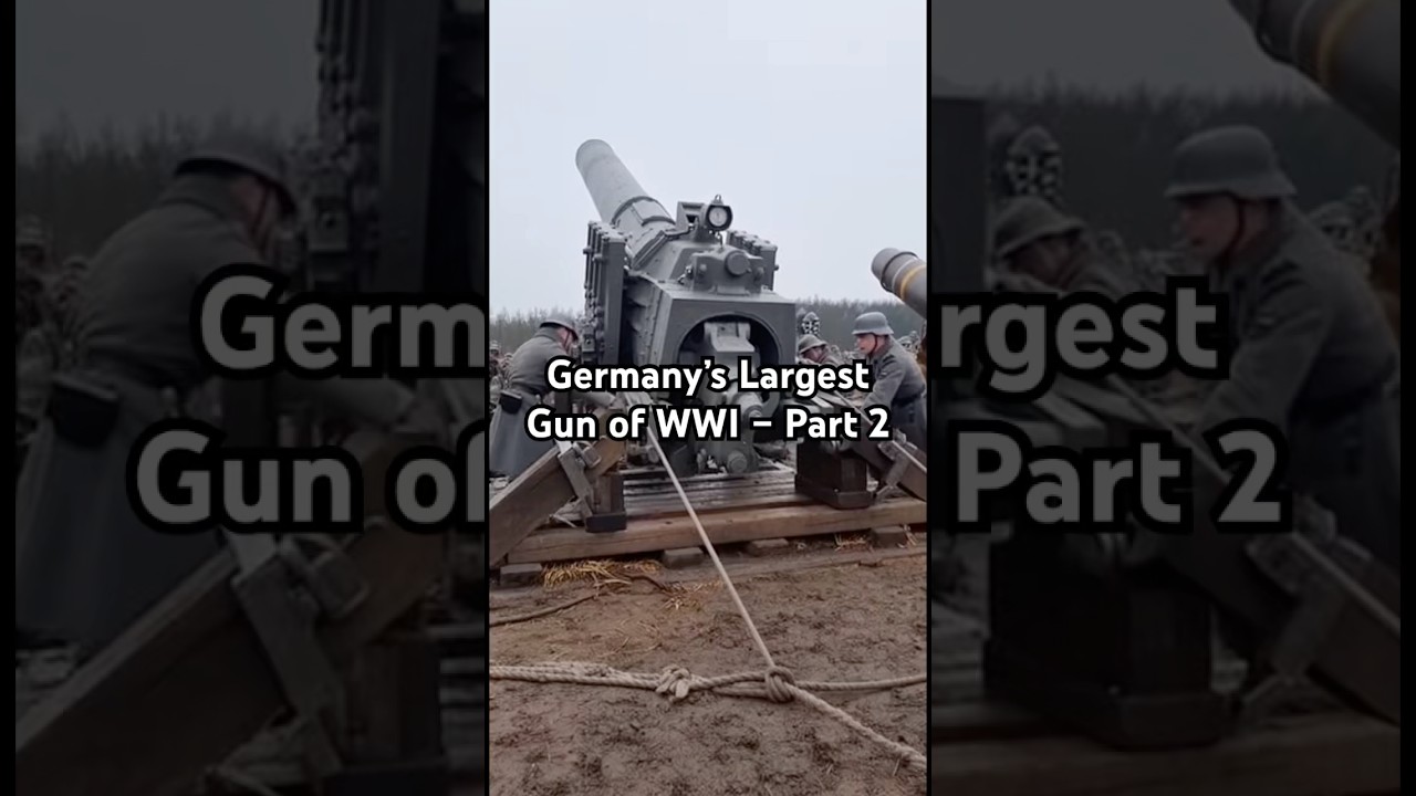 💣 German Army&rsquo;s Giant of WWI | Part 2: Firing | c. 1914 &ndash; 1918