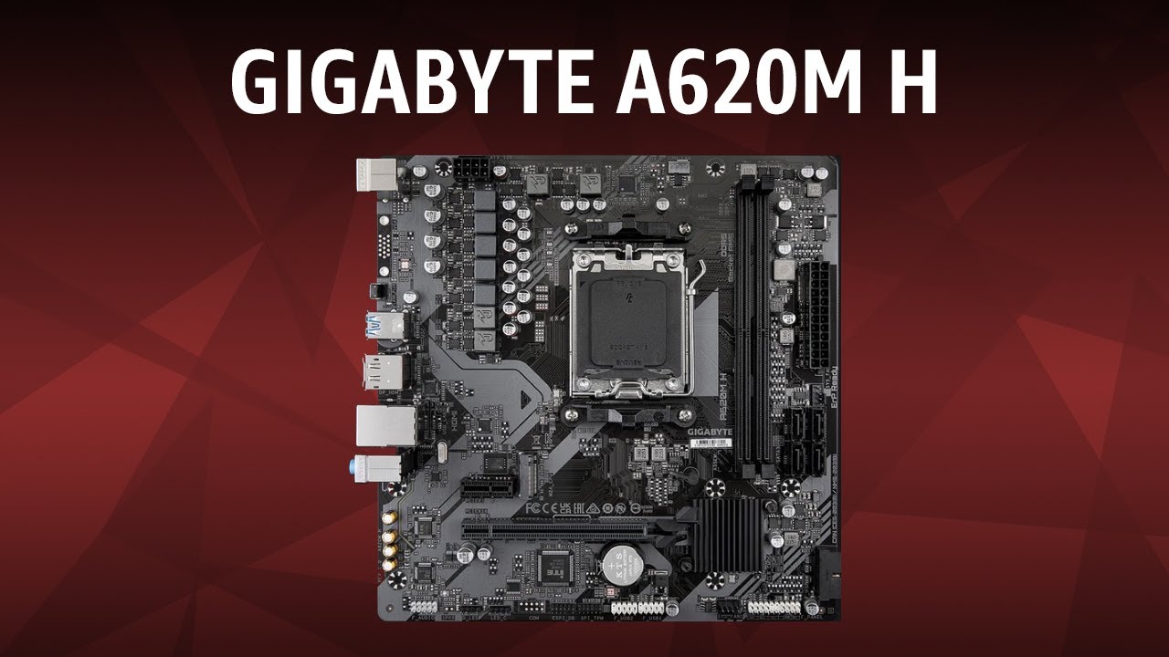 Материнская плата GIGABYTE A620M H
