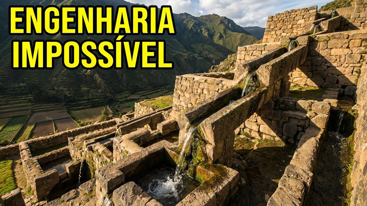 O Segredo Hidraulico de Ollantaytambo - O Truque Que Faz a Pedra "Viver"