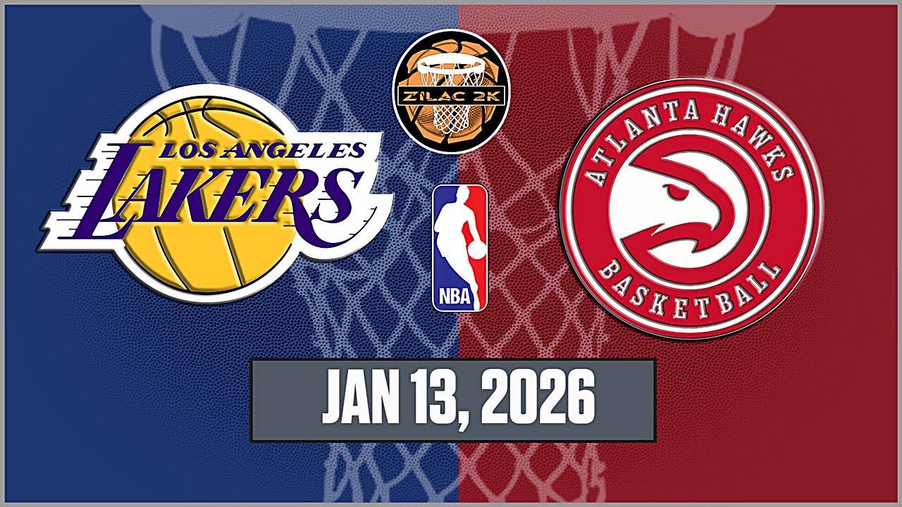 LAKERS VS HAWKS | NBA Full Game Highlights | Atlanta vs Los Angeles | JAN 13, 2026 | NBA 2K26