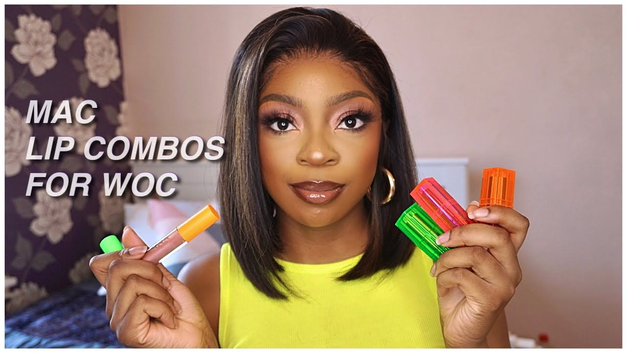 TOP 10 MAC NUDE LIP COMBOS FOR DARK SKIN + NEW TEYANA TAYLOR COLLECTION