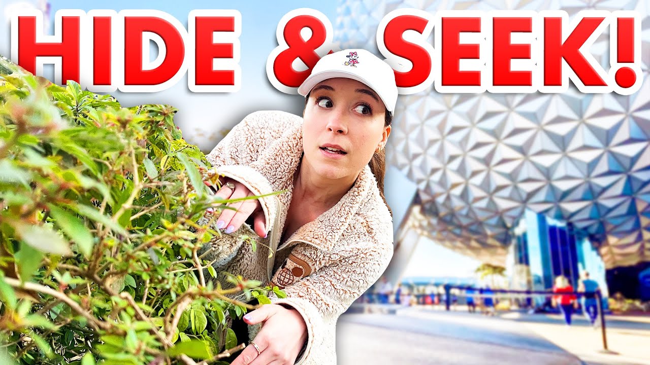 We Played Hide and Seek in Disney World (Why Is EPCOT So Brutal?)