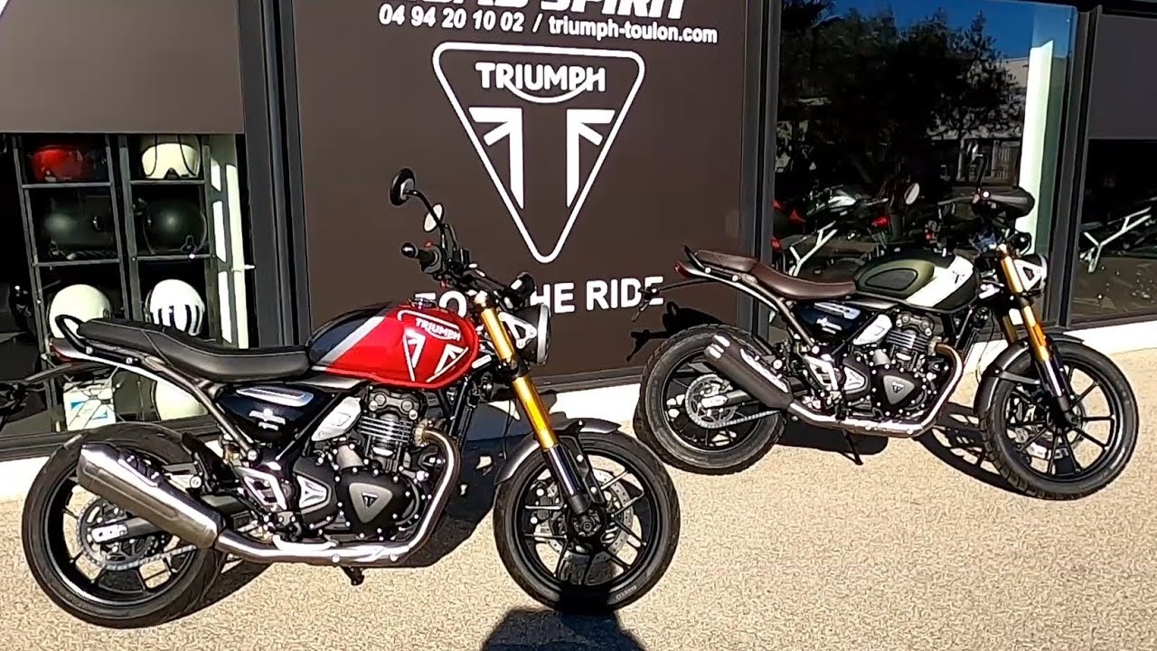 Présentation Triumph Speed 400 / Scrambler 400 X