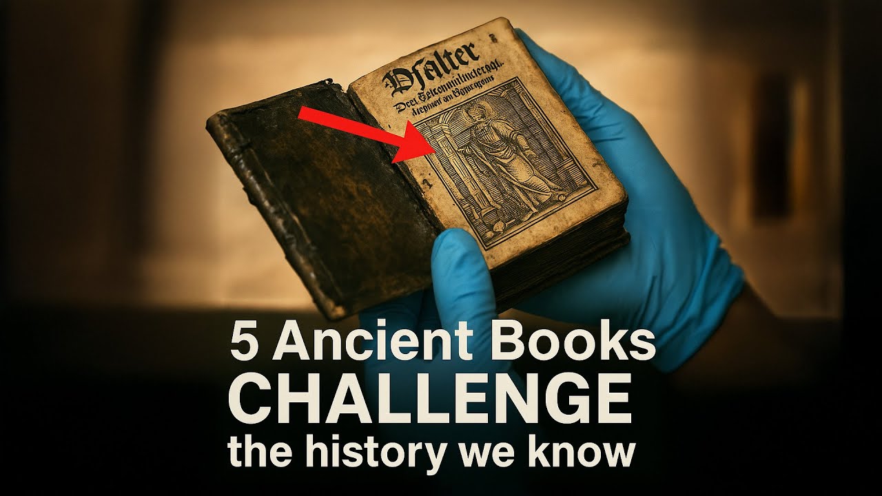 5 Ancient Books CHALLENGE the history we know