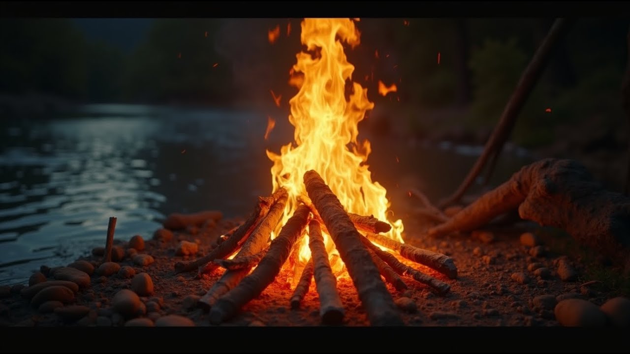 Cozy Fire Ambience – Peaceful Sleep Aid