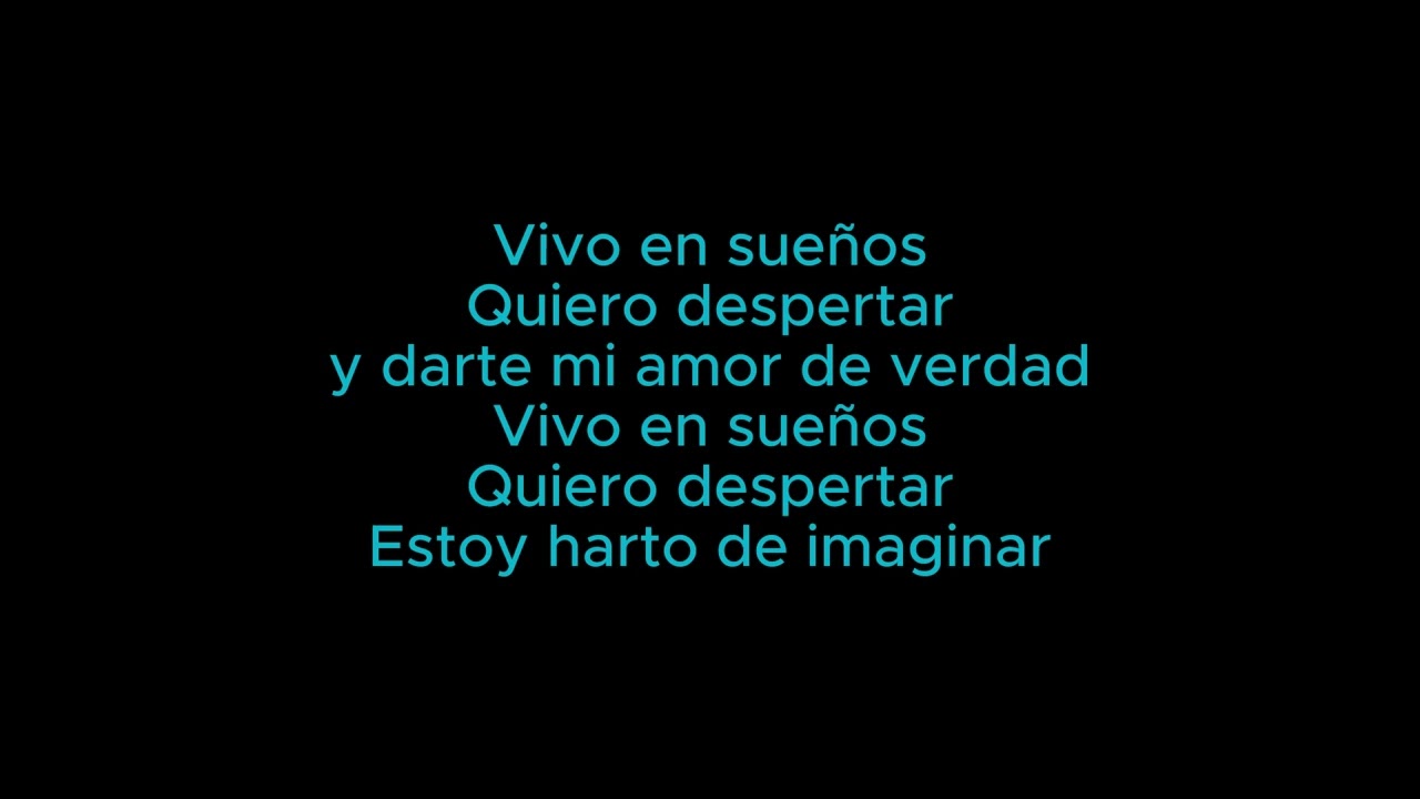 Reik   Vivo en Sueños KARAOKE