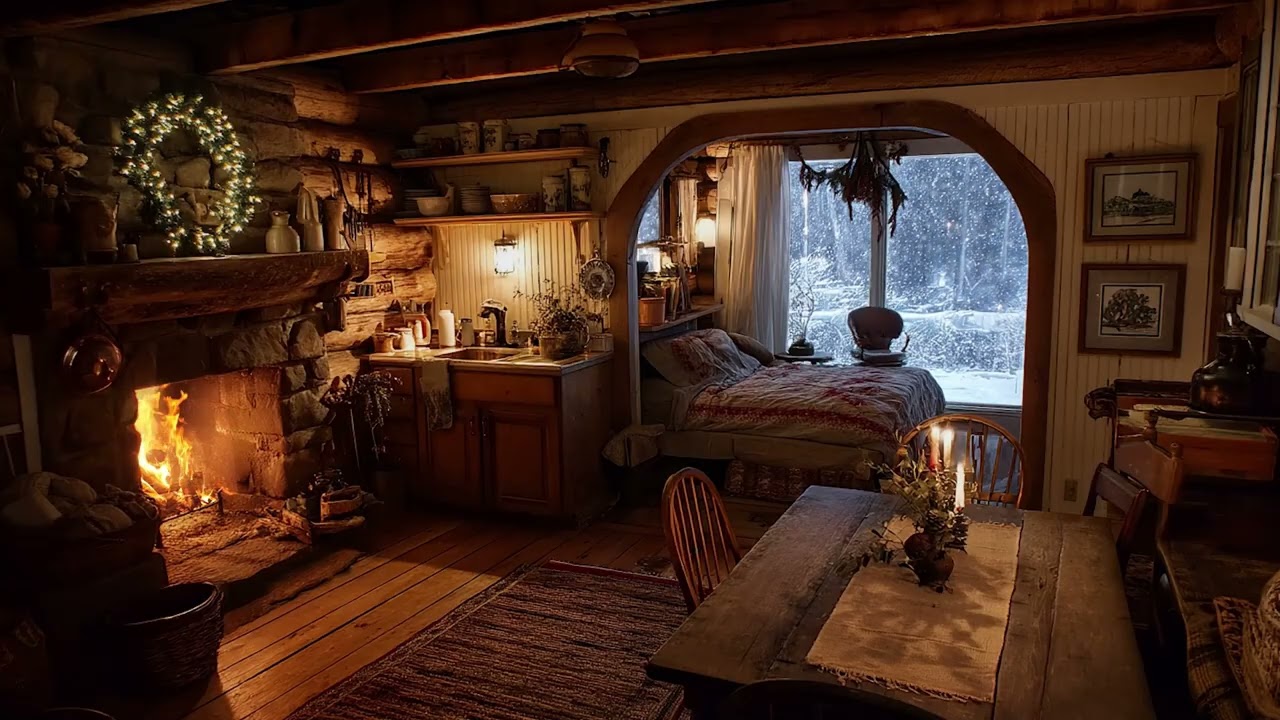 Embers Beneath Faded Conversations | Gentle Fireplace Ambience for Sleep and Quiet Remembrance