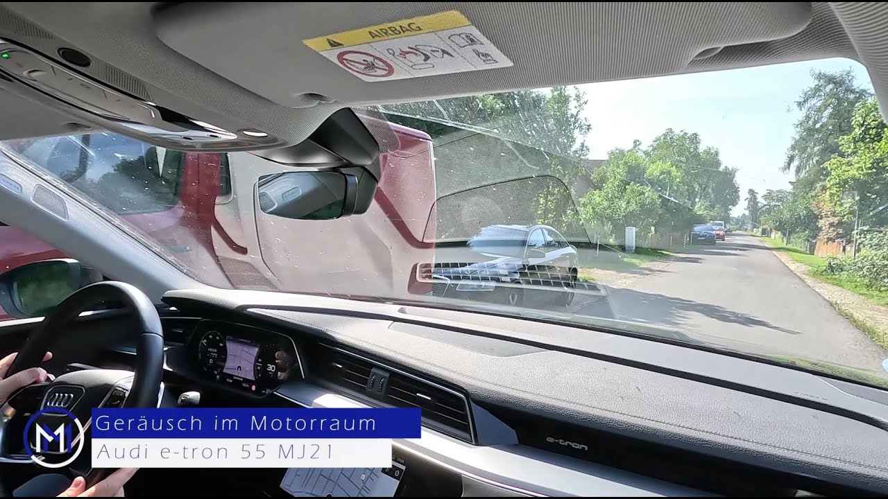 Geräusche im Motorraum Audi e-tron 55 SB MJ21 - für den Service