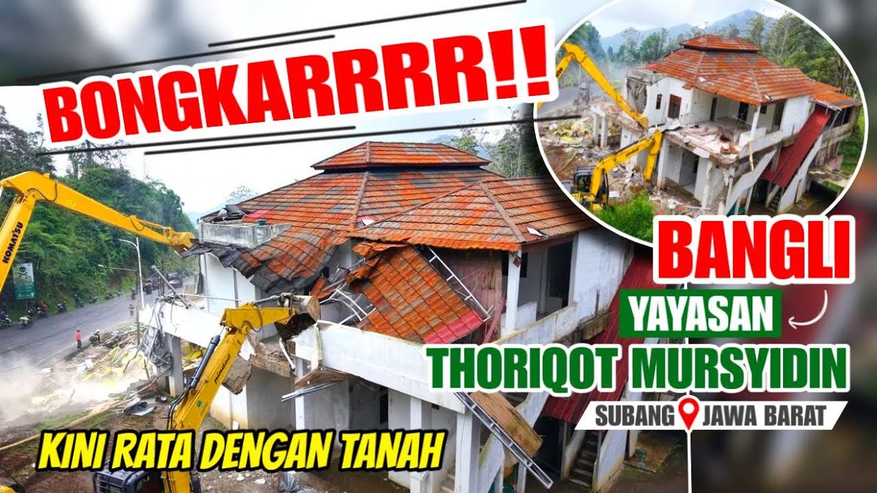 TEGAS‼️BONGKAR  BANGLI YAYASAN THARIQOT MURSYIDIN SUBANG. JABAR OTW PROVINSI BEBAS BANGLI
