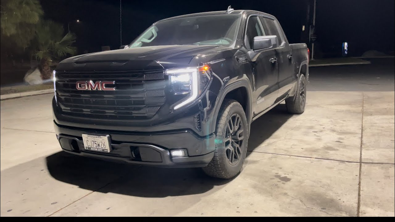 2023 GMC SIERRA 1500 ELEVATION X31 (5.3L V8) Midnight Drive [ASMR | POV]