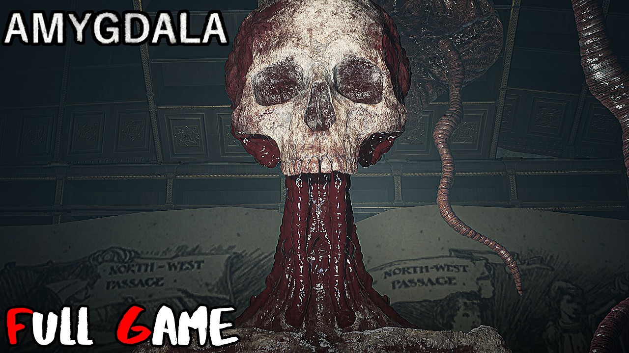 AMYGDALA / Psychological Horror Game / Full Gameplay Walkthrough {4K ULTRA HD} No Commentary