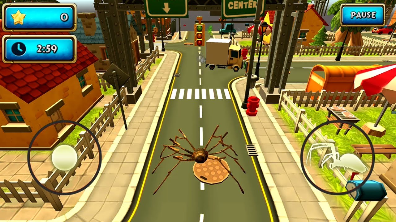 Spider Simulator Amazing City Android Gameplay HD #1