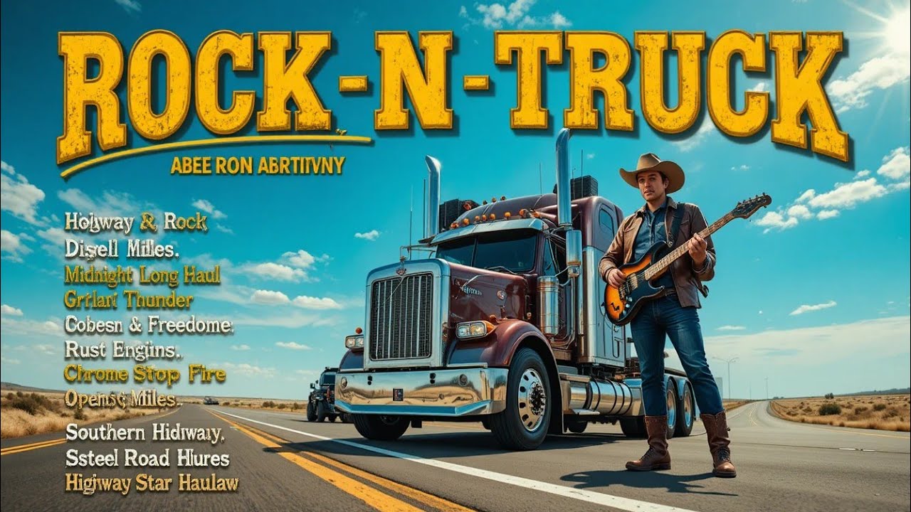 Rock N Truck Radio Playlist – Highway Rock Country That Hits Hard | HIT PLAY  to keep you moving