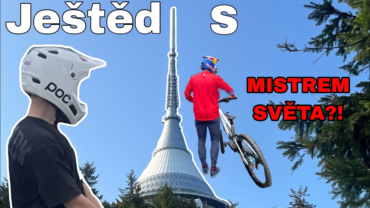 Bikepark JEŠTĚD DOWNHILL MTB– Nearly CRASHED 