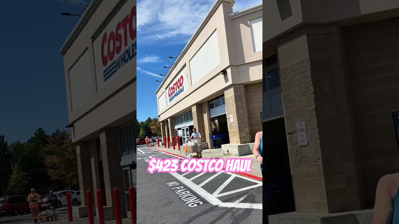 $423 Costco Haul