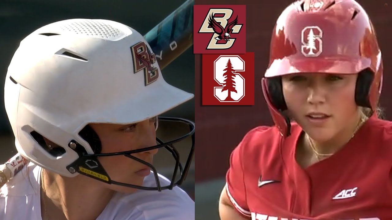 #17 Stanford vs Boston College Women's College Softball Highlights Full Game 2025