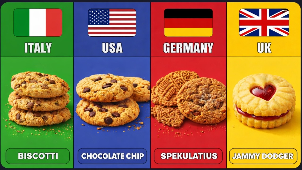 Cookies From Different Countries