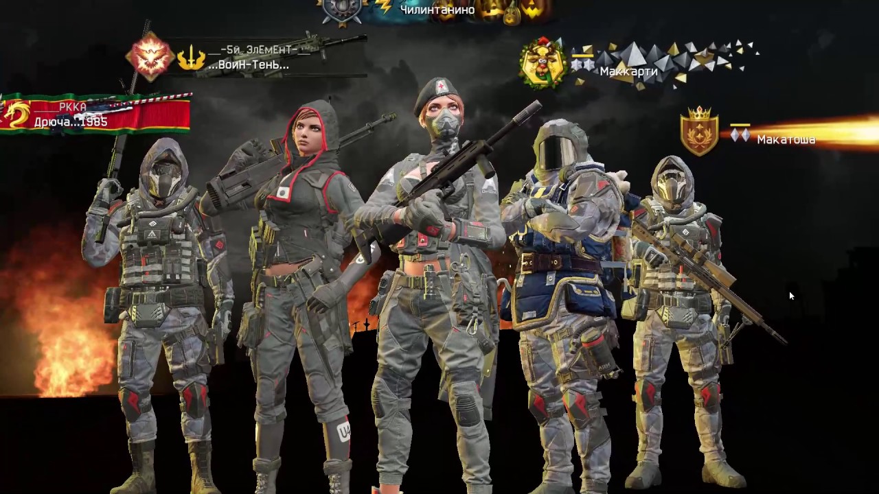 Стрим Warface на сервере 
