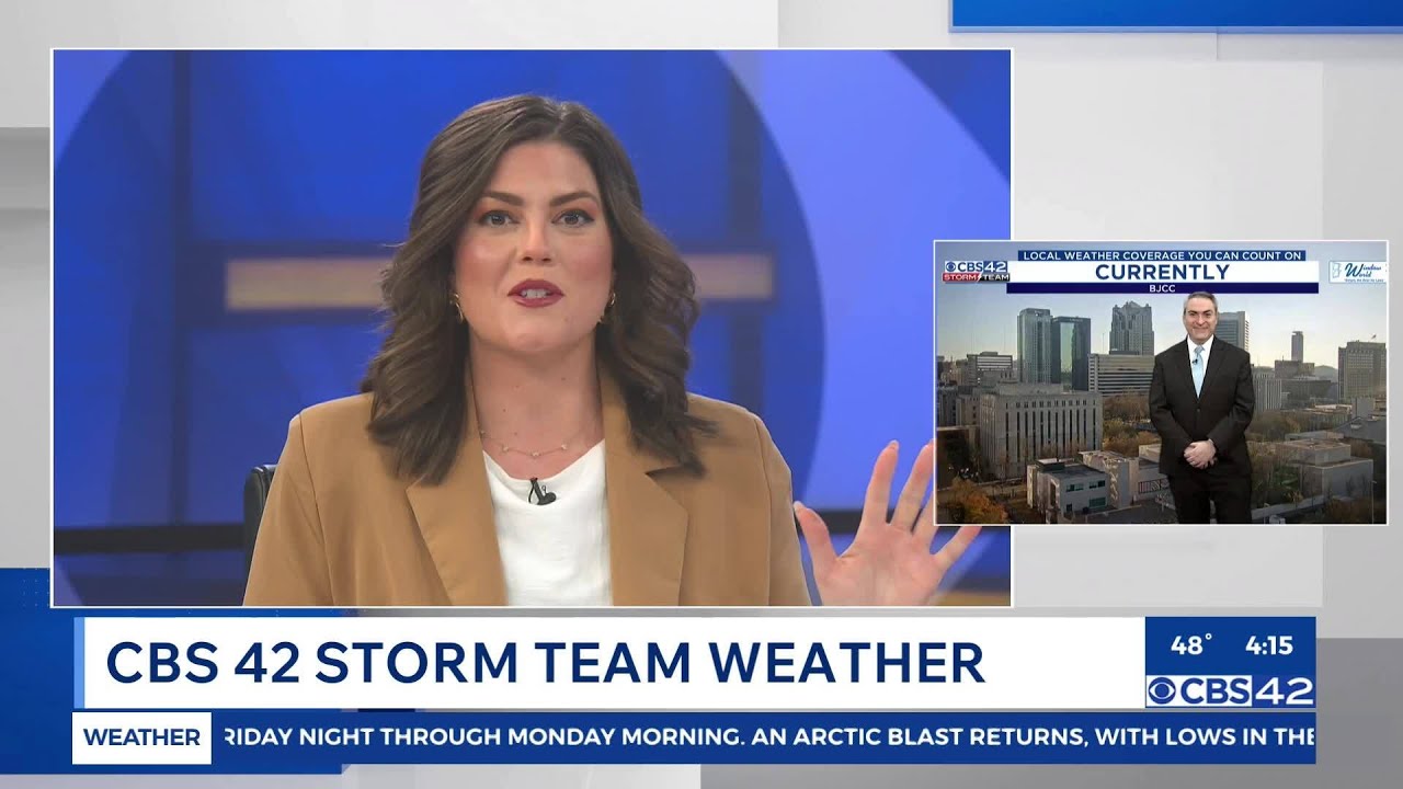 Weather Aware: Bitter Cold, Dangerous Wind Chills This Weekend - CBS 42 News at 4 pm