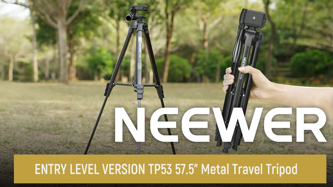 Представляем штатив для путешествий NEEWER ENTRY LEVEL VERSION TP53 57.5" из металла.
