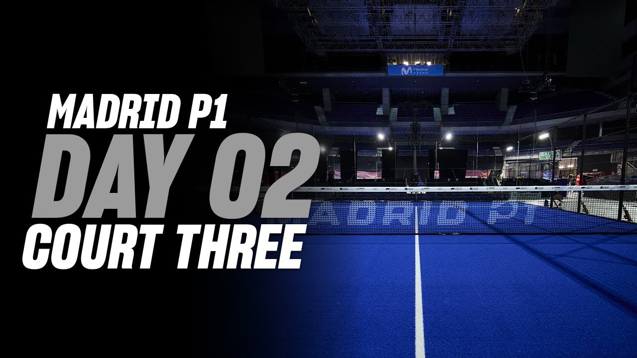 (Replay) Madrid Premier Padel P1: Court 3 (September 3rd)