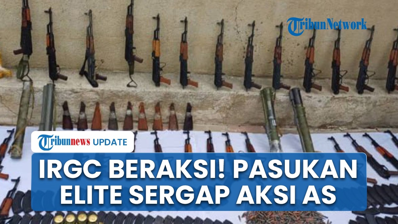 AS Disergap Pasukan Elite IRGC saat Kirimkan Senjata Selundupan ke Iran, 'Tentara' Suruhan Dibekuk